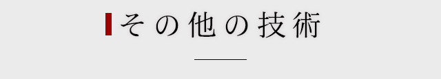 その他の技術